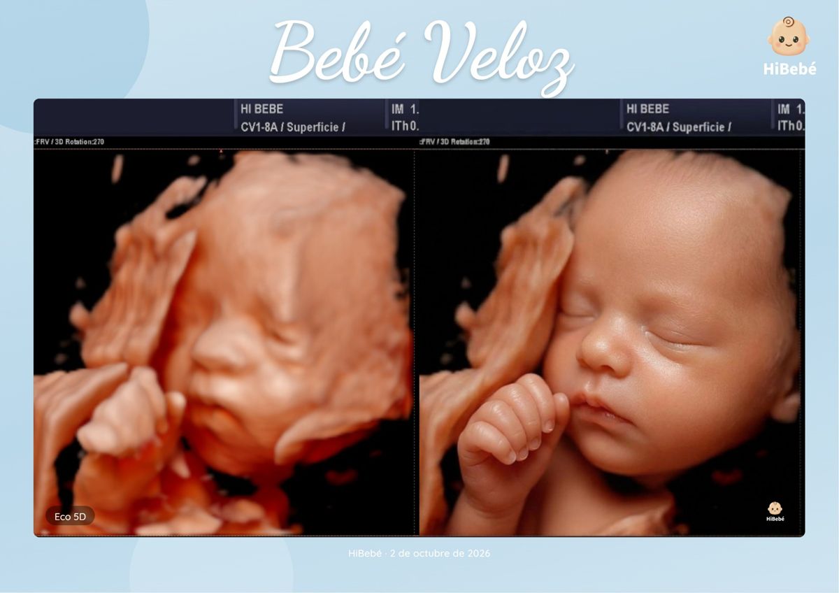 Bebé Veloz: 5D real y su hiperrealismo con IA